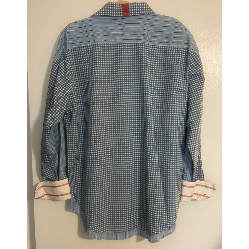 Robert Graham Mixed Patterns Button Down Shirt -Xl - image 2